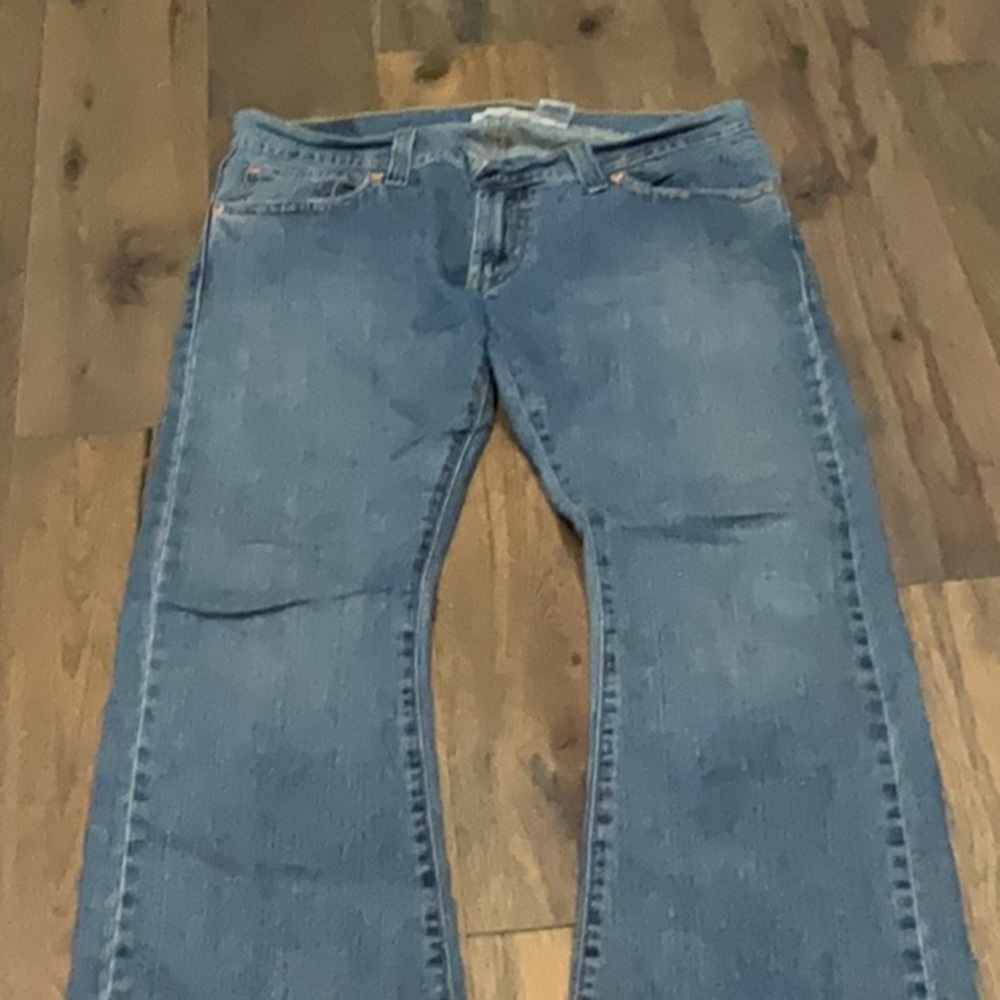 Classic Blue Straight-Leg Jeans